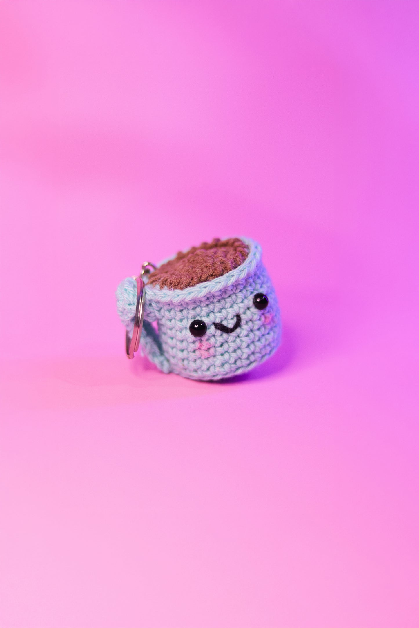 Llavero Taza - Amigurumi