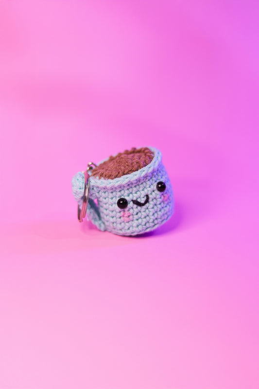 Llavero Taza - Amigurumi