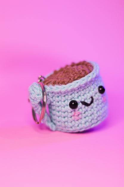 Llavero Taza - Amigurumi