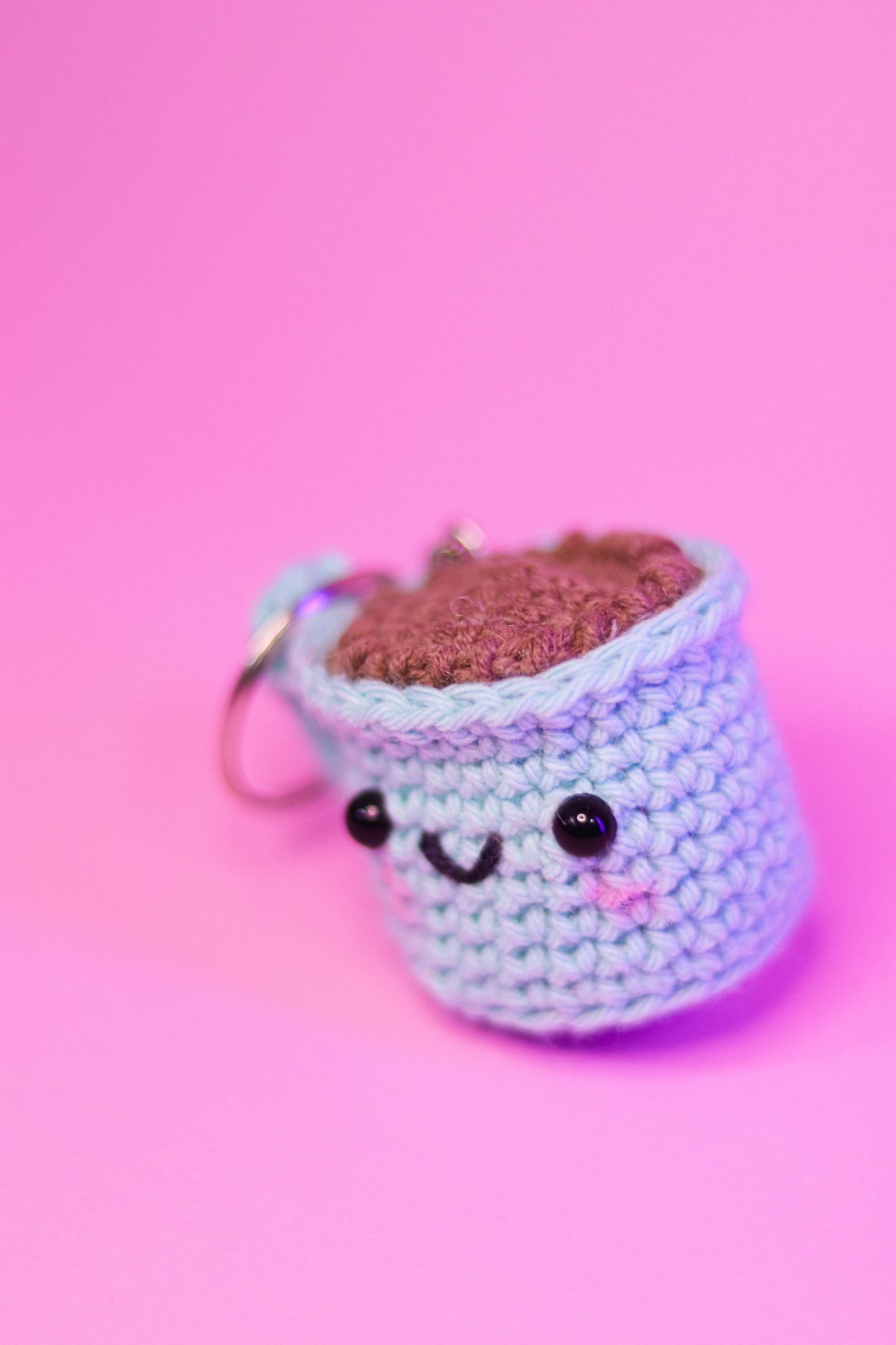 Llavero Taza - Amigurumi