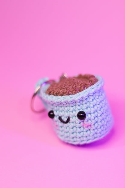 Llavero Taza - Amigurumi