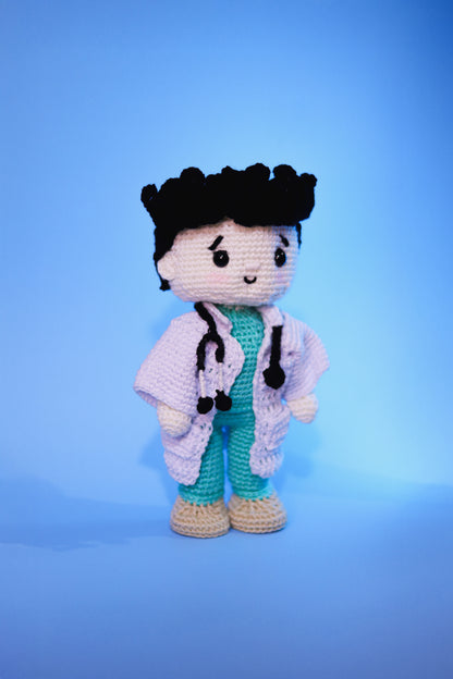 Doctor Tom - Amigurumi