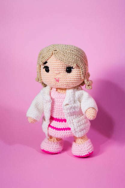 Psicóloga Lily - Amigurumi